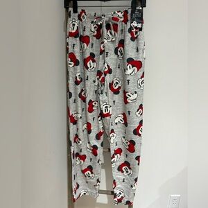 Disney Mickey Mouse Pajama Pants Loungewear Comfortable Size Small NWT Unisex
